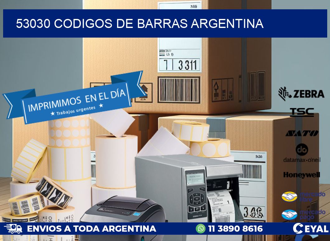 53030 CODIGOS DE BARRAS ARGENTINA