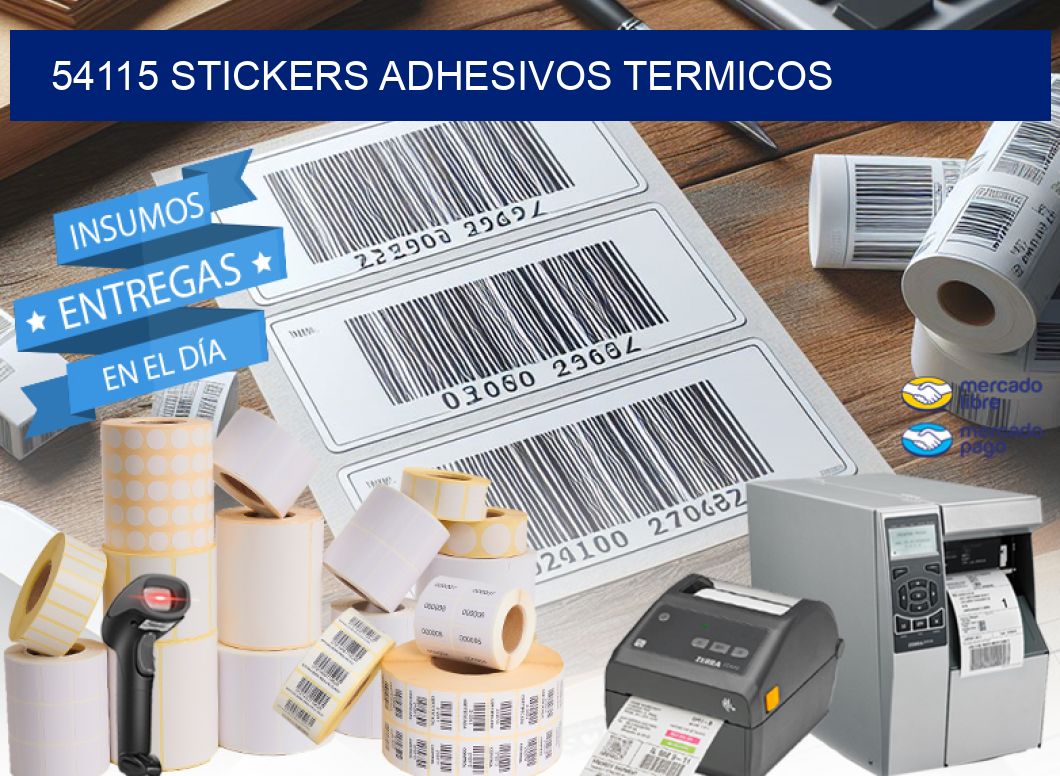 54115 stickers adhesivos termicos