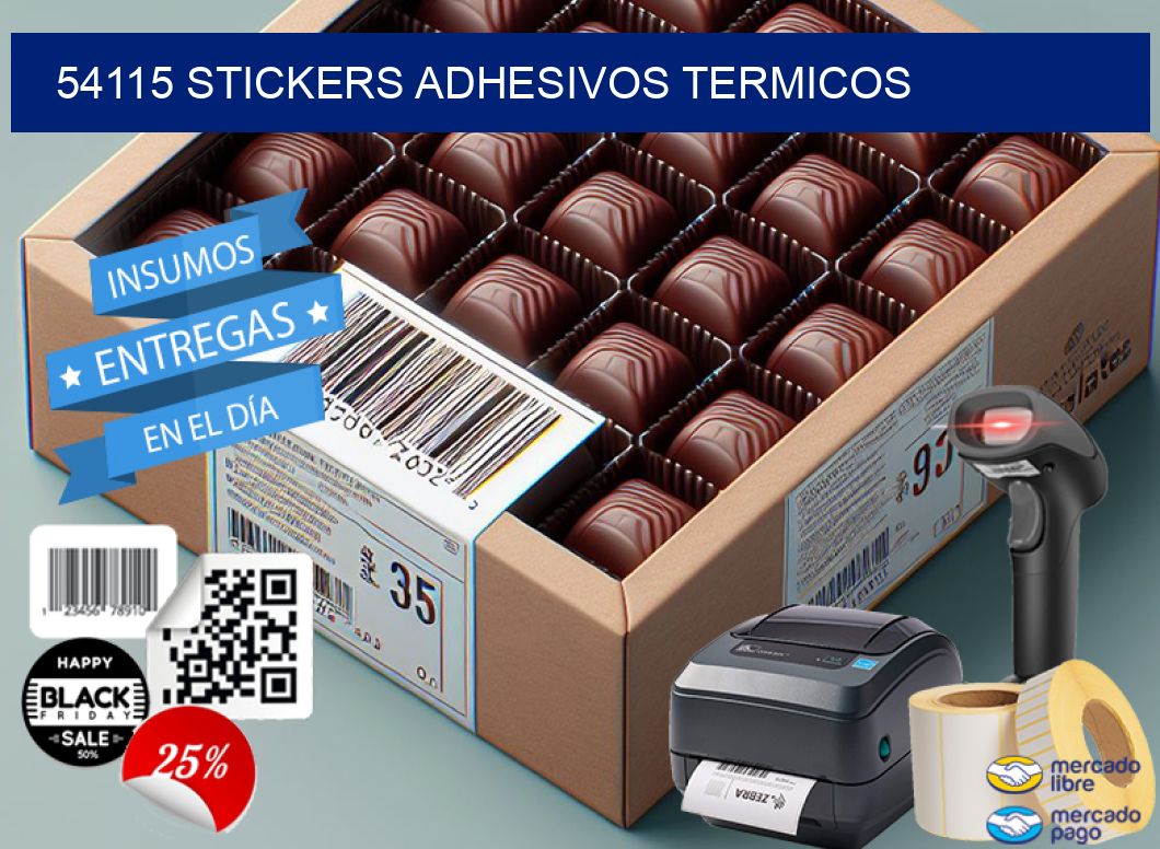 54115 stickers adhesivos termicos