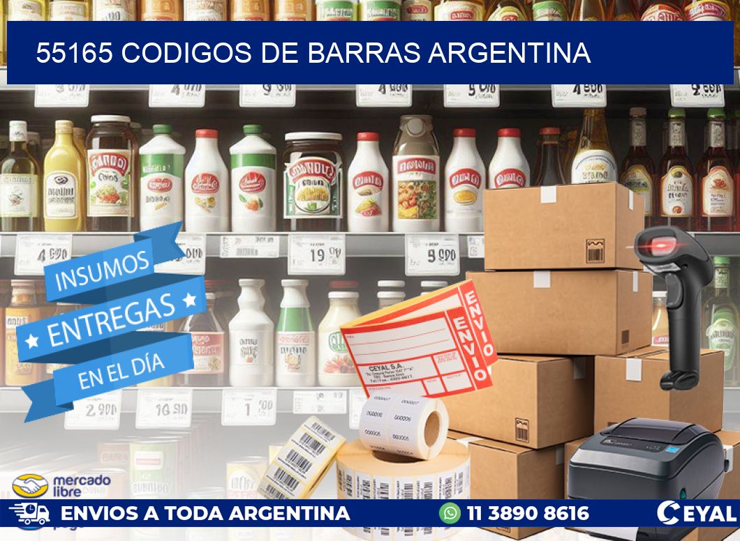 55165 CODIGOS DE BARRAS ARGENTINA