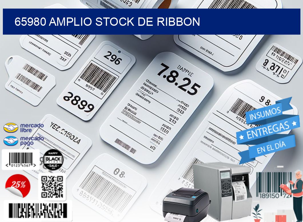 65980 AMPLIO STOCK DE RIBBON