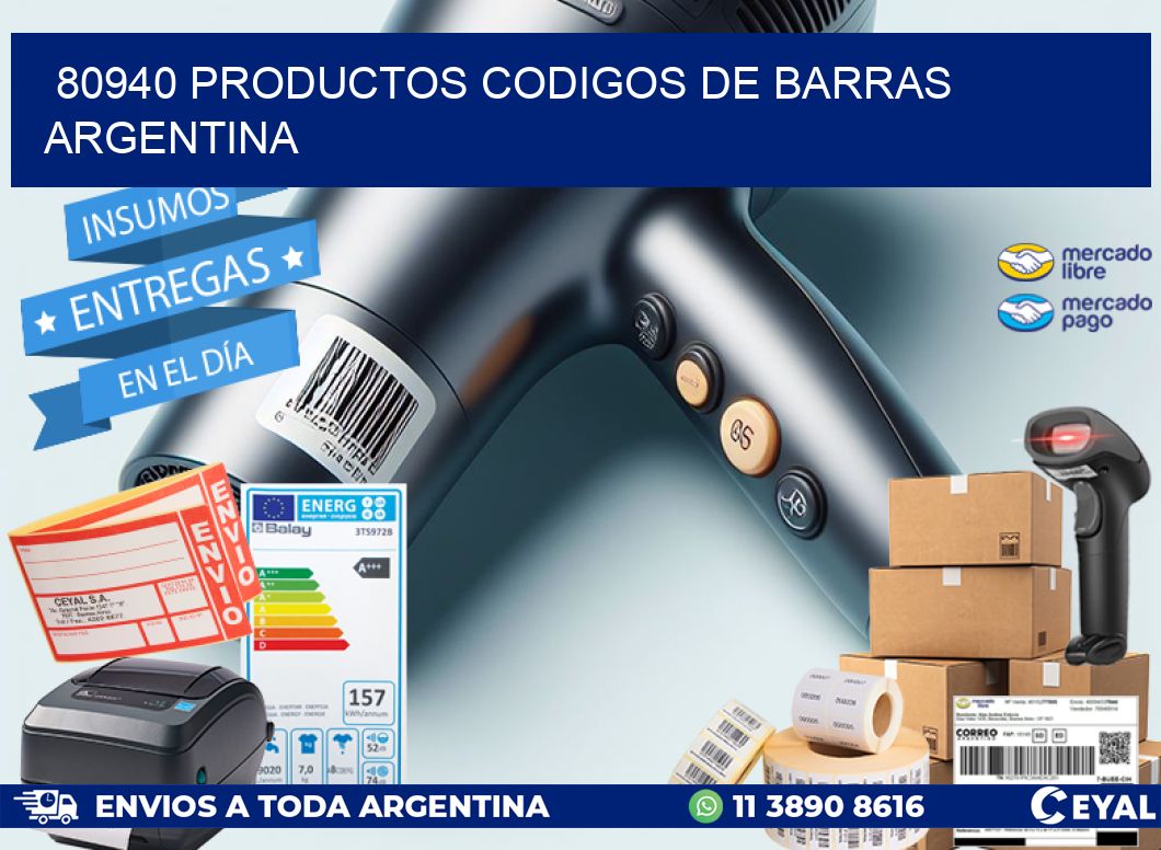 80940 productos codigos de barras argentina