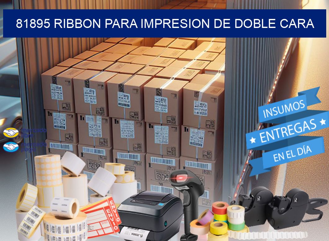 81895 RIBBON PARA IMPRESION DE DOBLE CARA