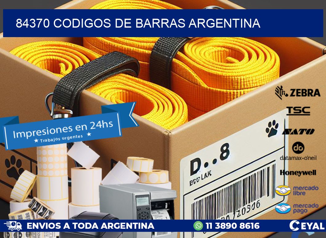 84370 CODIGOS DE BARRAS ARGENTINA