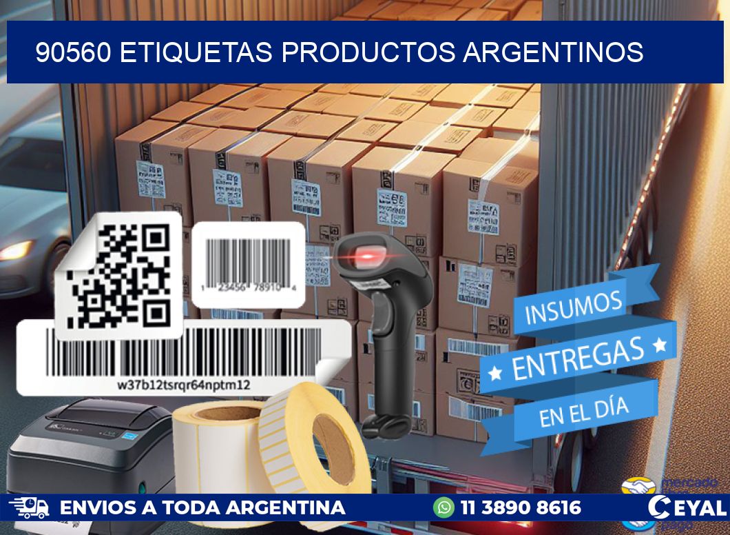 90560 Etiquetas productos argentinos