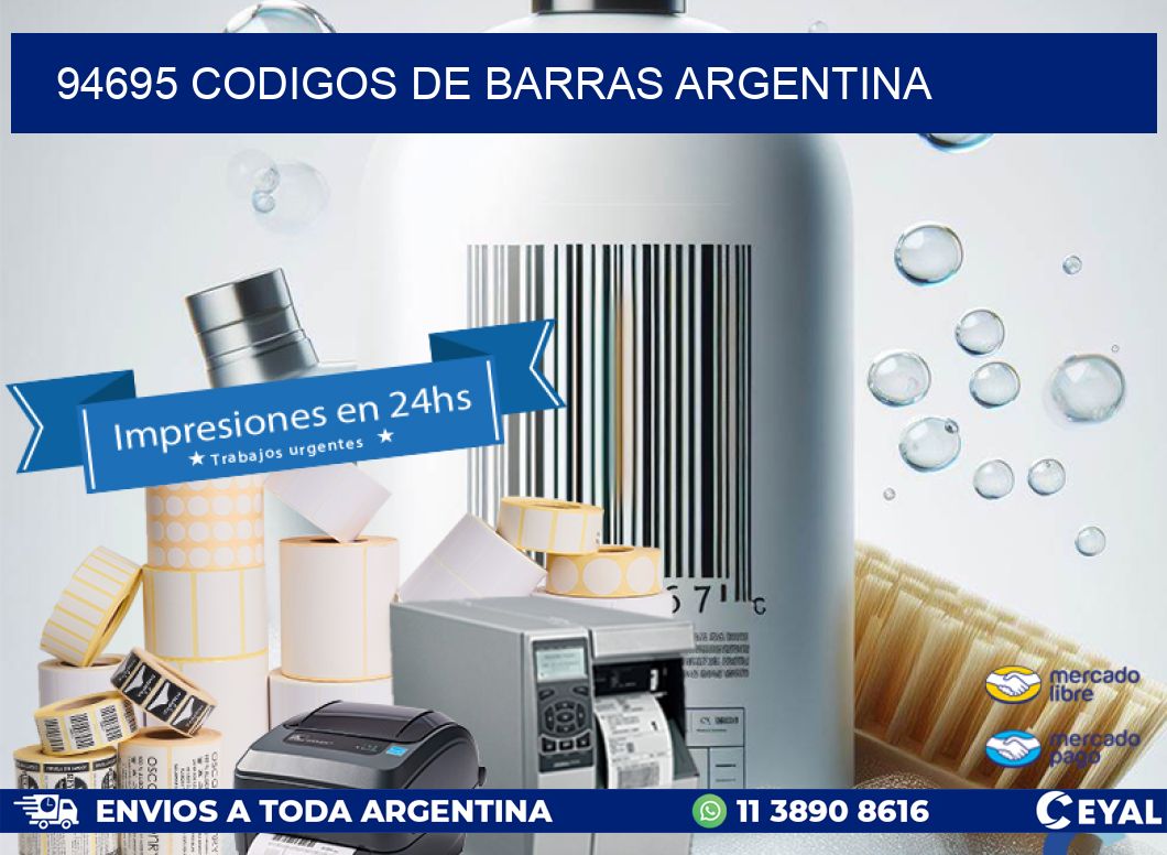 94695 CODIGOS DE BARRAS ARGENTINA