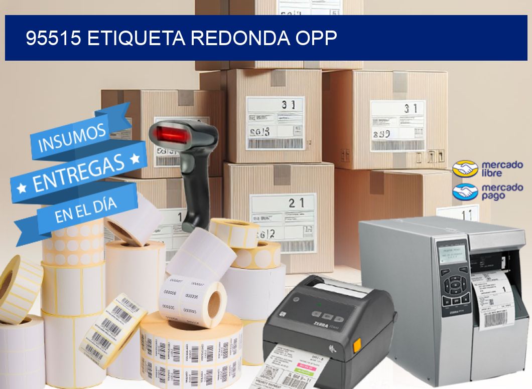 95515 ETIQUETA REDONDA OPP