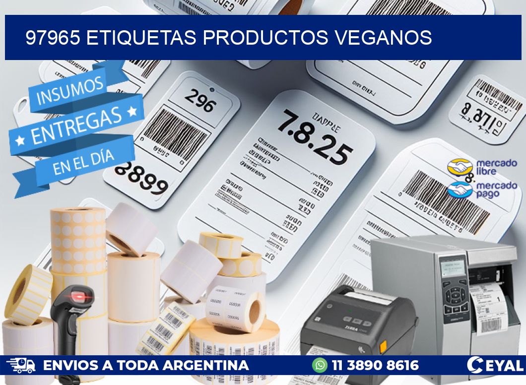 97965 Etiquetas productos veganos