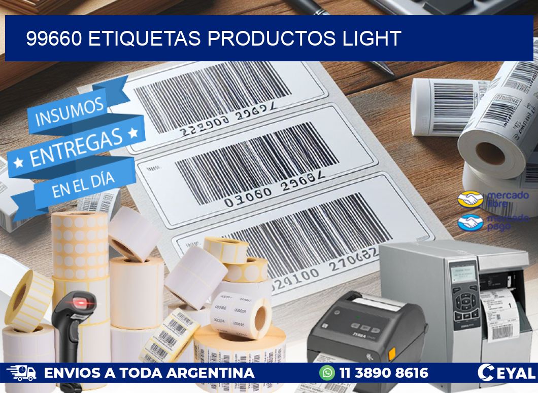 99660 Etiquetas productos light