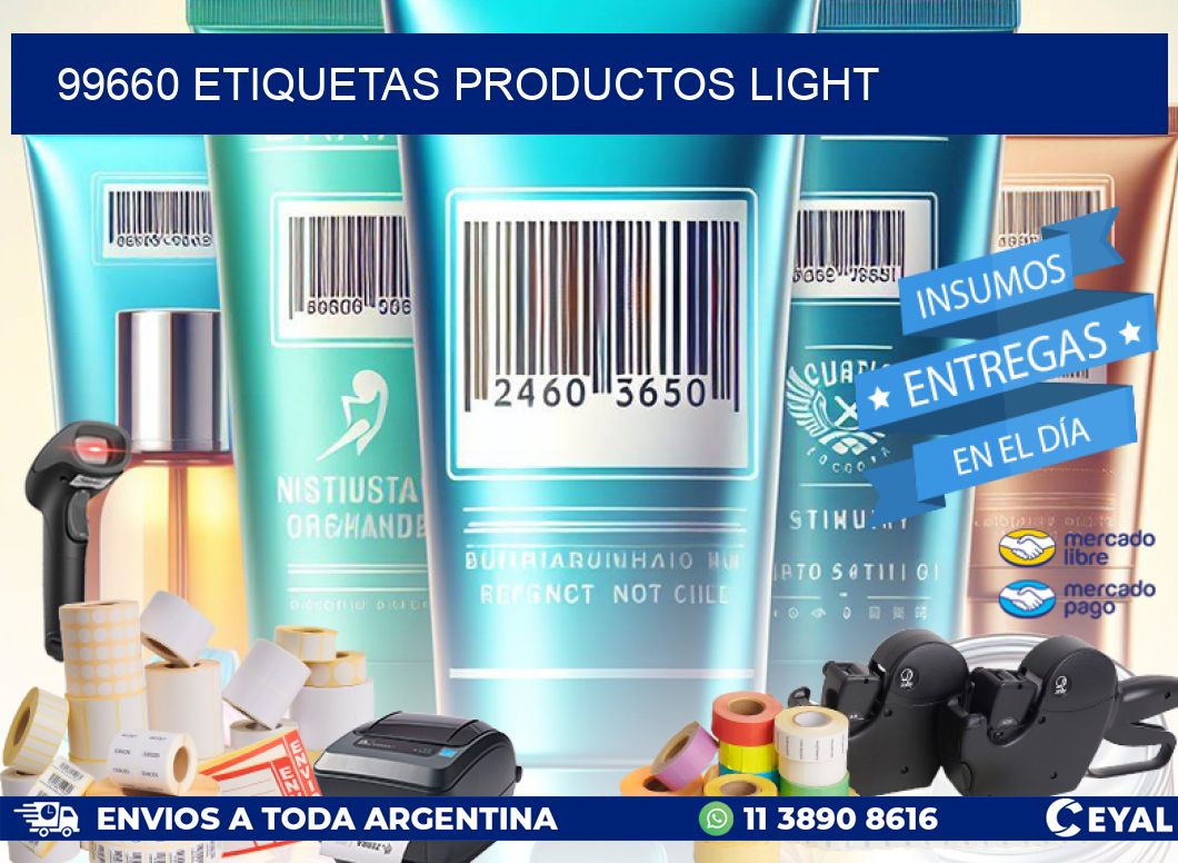 99660 Etiquetas productos light