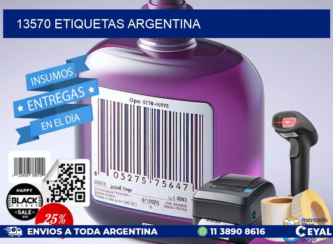 13570 ETIQUETAS ARGENTINA