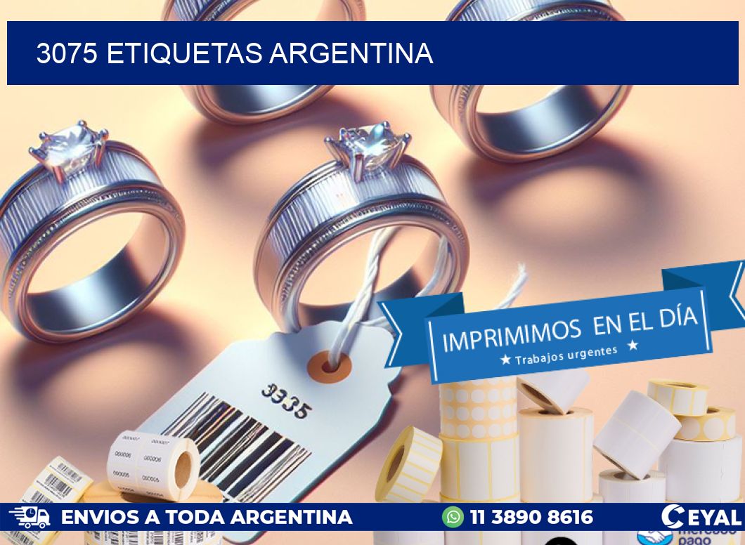 3075 ETIQUETAS ARGENTINA