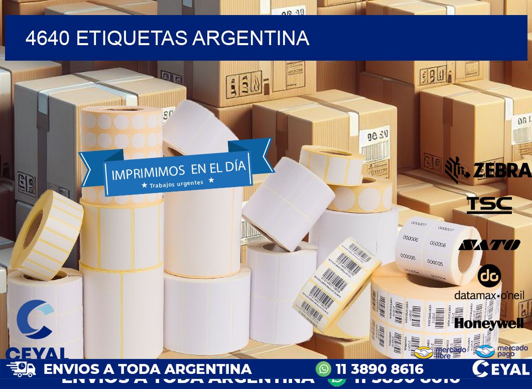 4640 ETIQUETAS ARGENTINA