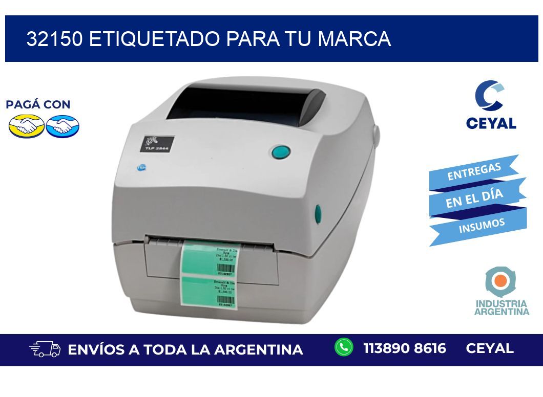 32150 ETIQUETADO PARA TU MARCA