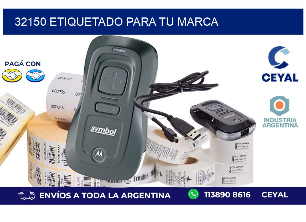 32150 ETIQUETADO PARA TU MARCA