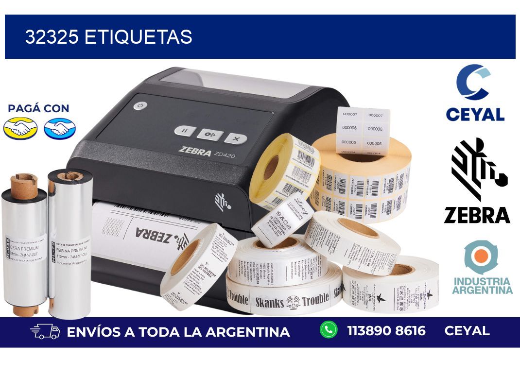 32325 ETIQUETAS