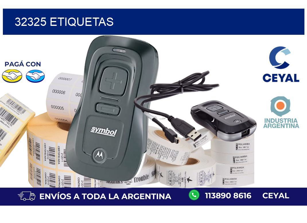 32325 ETIQUETAS