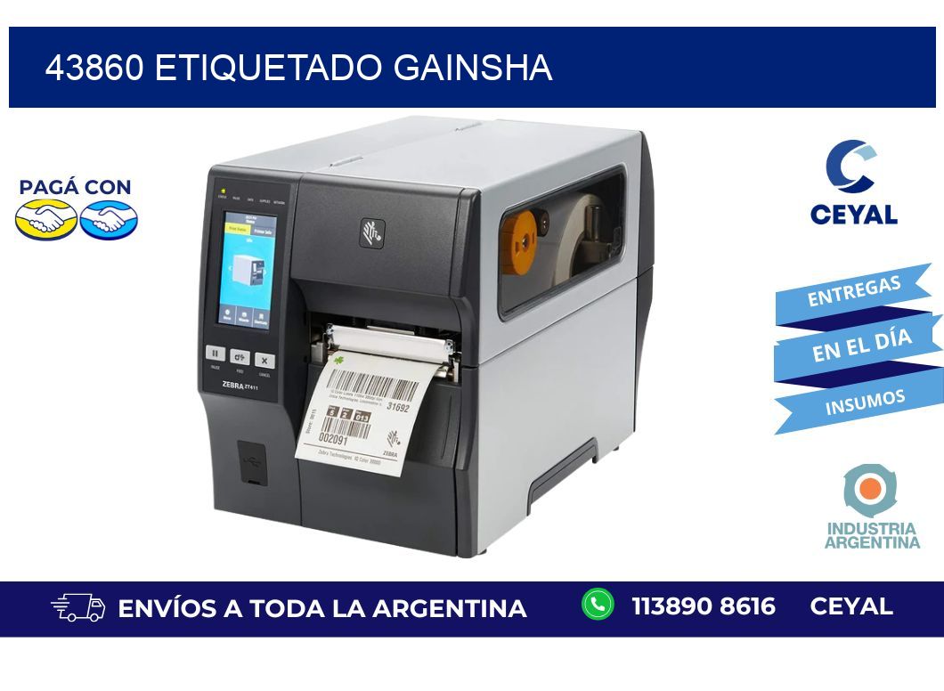 43860 ETIQUETADO GAINSHA