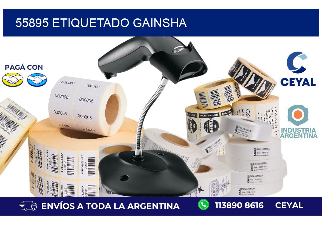 55895 ETIQUETADO GAINSHA