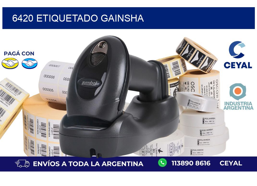 6420 ETIQUETADO GAINSHA