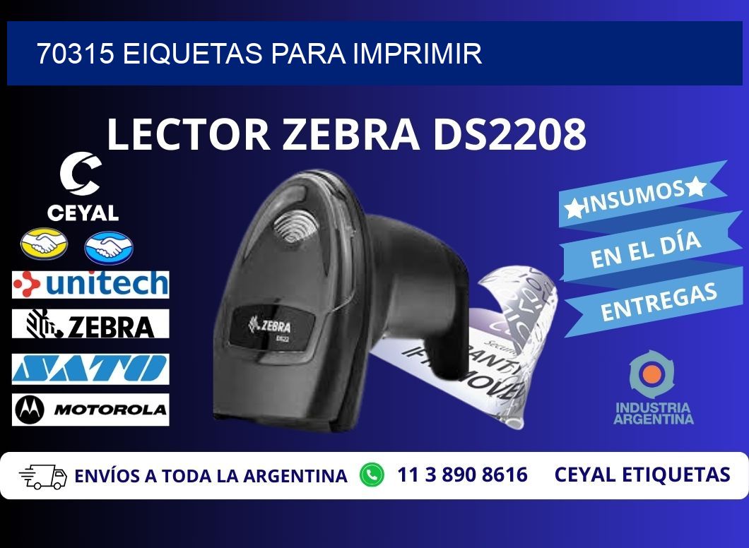 70315 EIQUETAS PARA IMPRIMIR
