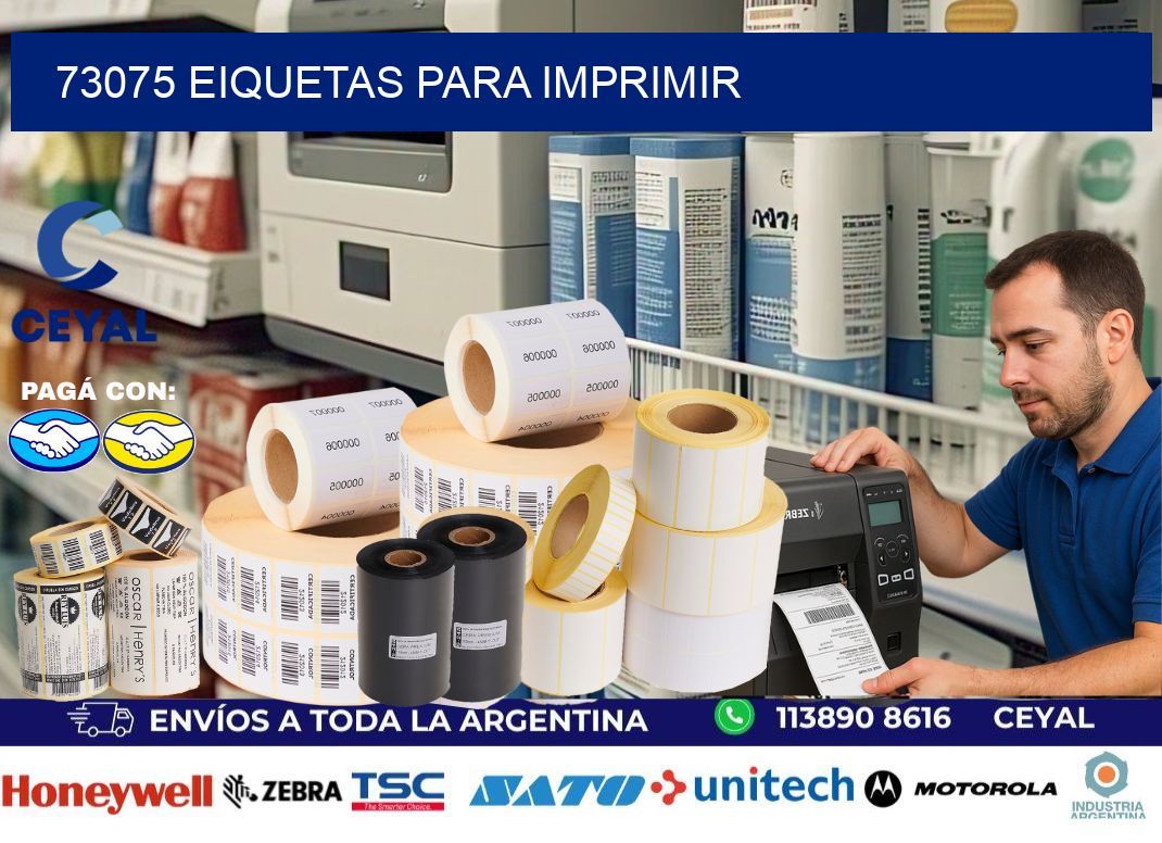 73075 EIQUETAS PARA IMPRIMIR