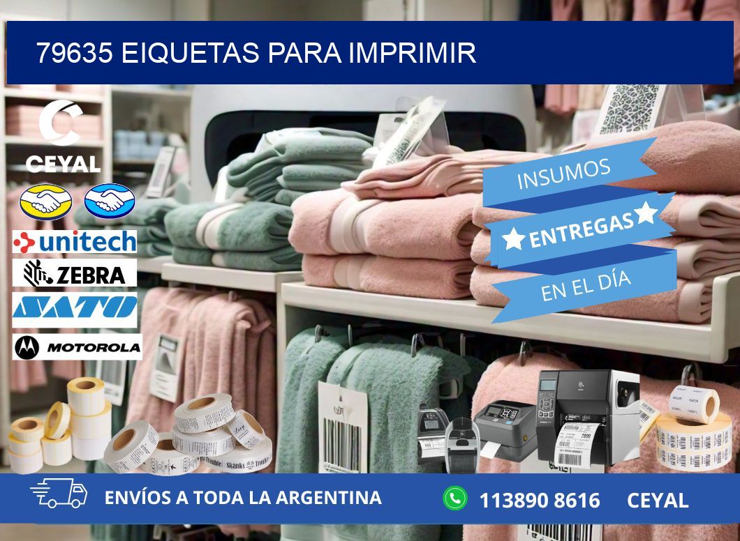 79635 EIQUETAS PARA IMPRIMIR