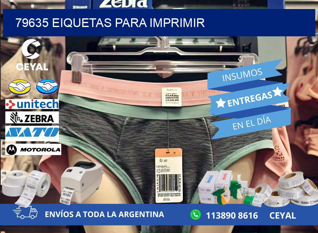 79635 EIQUETAS PARA IMPRIMIR
