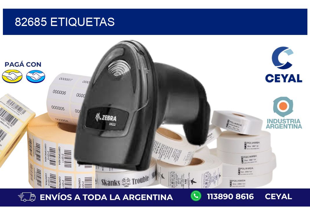 82685 ETIQUETAS