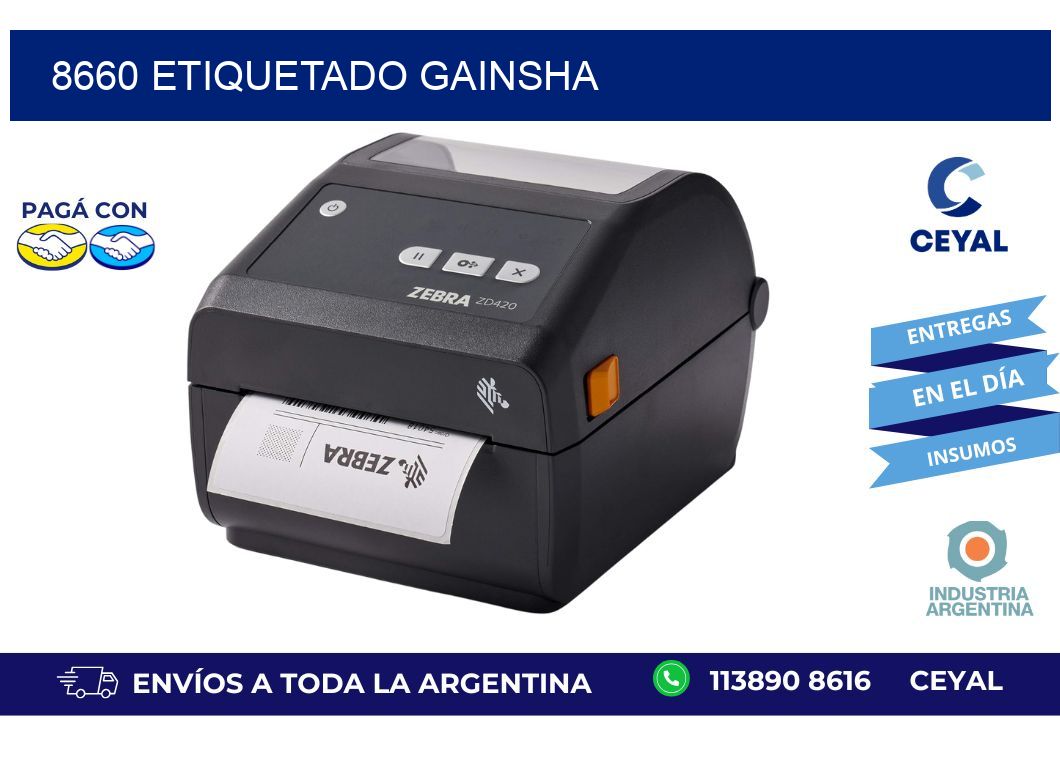 8660 ETIQUETADO GAINSHA