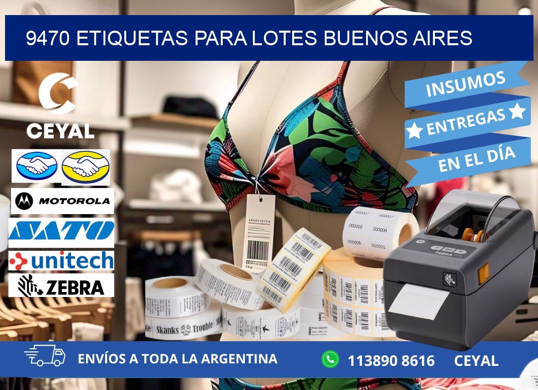 9470 ETIQUETAS PARA LOTES BUENOS AIRES