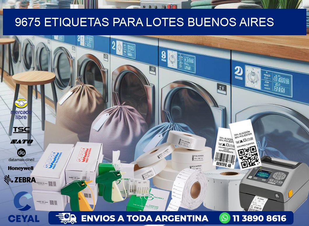 9675 ETIQUETAS PARA LOTES BUENOS AIRES