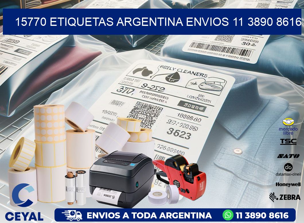 15770 ETIQUETAS ARGENTINA ENVIOS 11 3890 8616