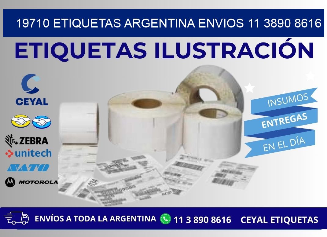 19710 ETIQUETAS ARGENTINA ENVIOS 11 3890 8616