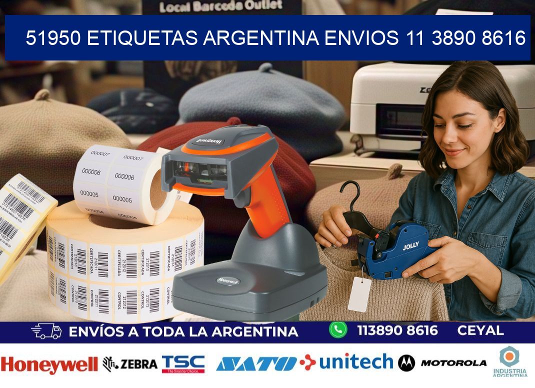 51950 ETIQUETAS ARGENTINA ENVIOS 11 3890 8616
