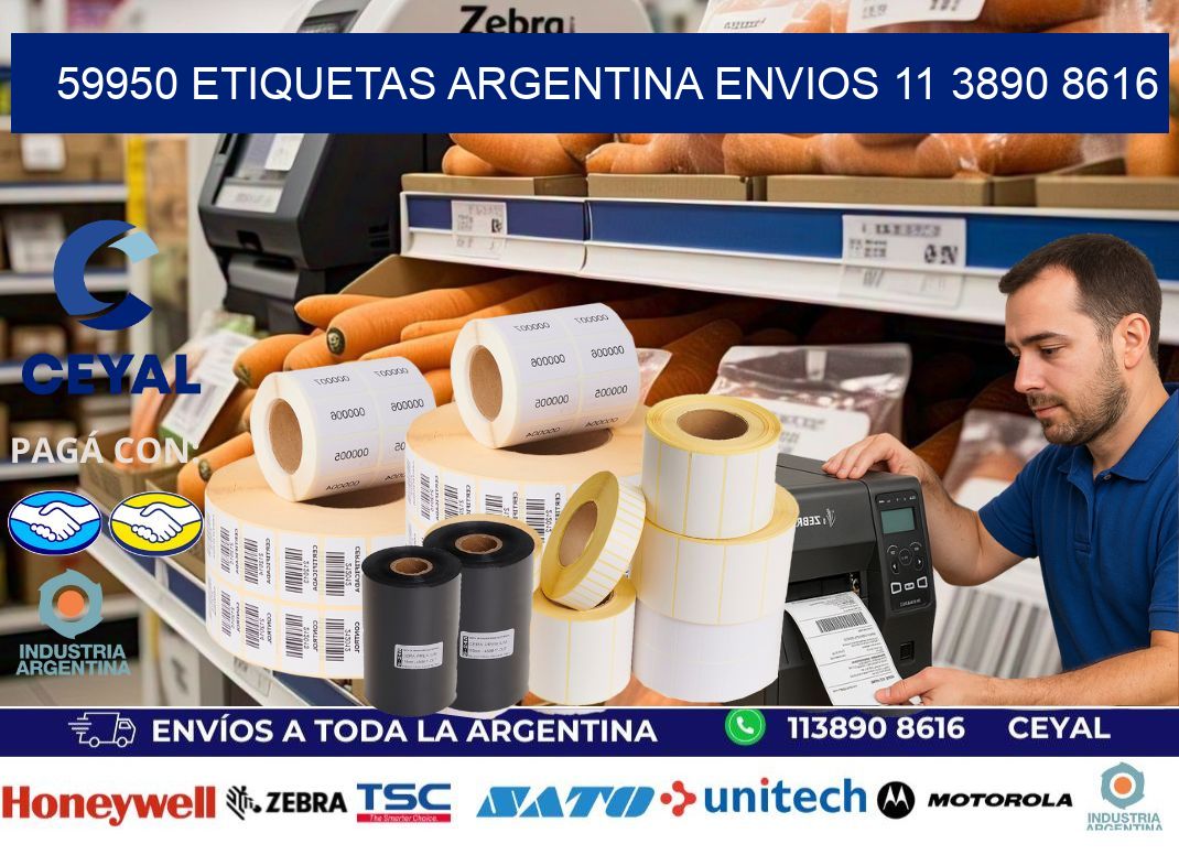 59950 ETIQUETAS ARGENTINA ENVIOS 11 3890 8616