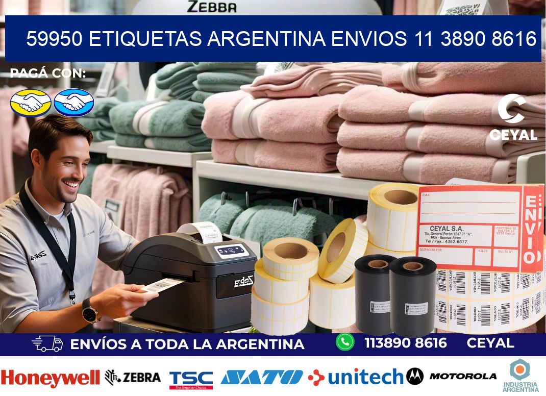 59950 ETIQUETAS ARGENTINA ENVIOS 11 3890 8616