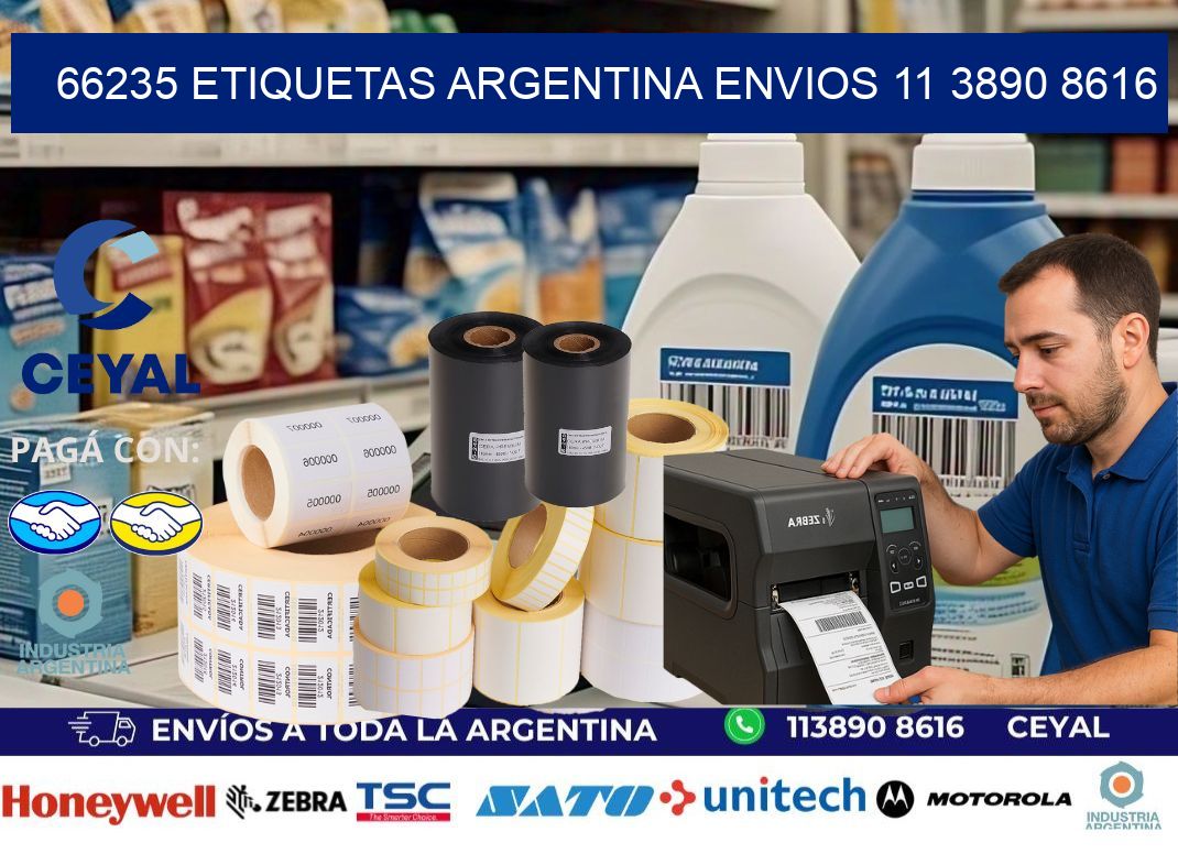 66235 ETIQUETAS ARGENTINA ENVIOS 11 3890 8616
