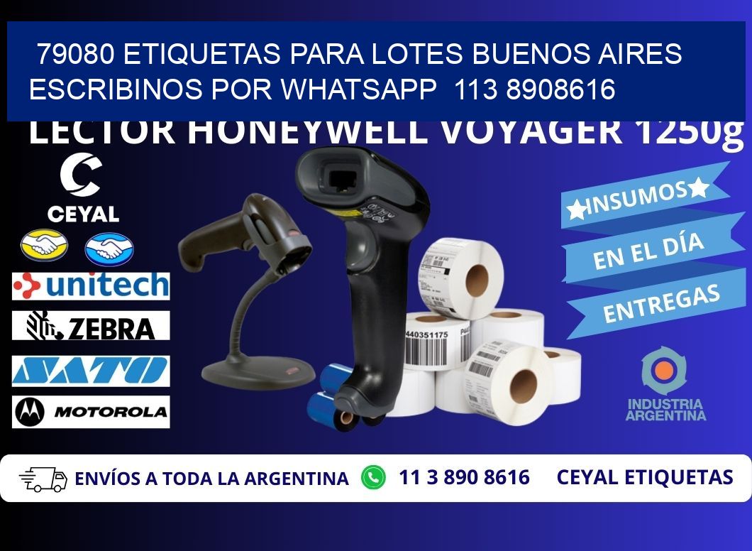 79080 ETIQUETAS PARA LOTES BUENOS AIRES ESCRIBINOS POR WHATSAPP  113 8908616