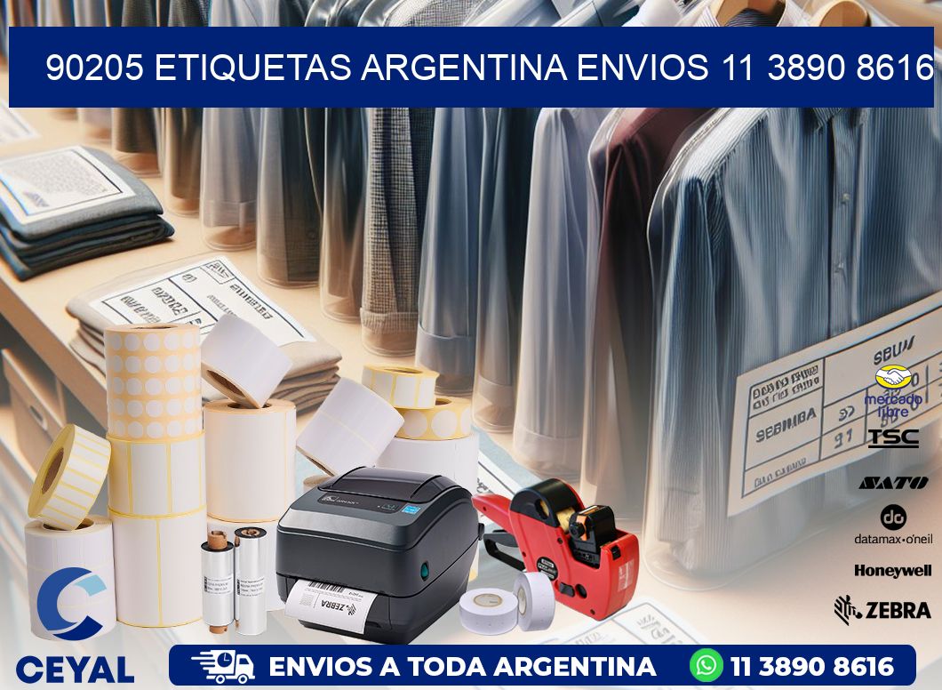 90205 ETIQUETAS ARGENTINA ENVIOS 11 3890 8616