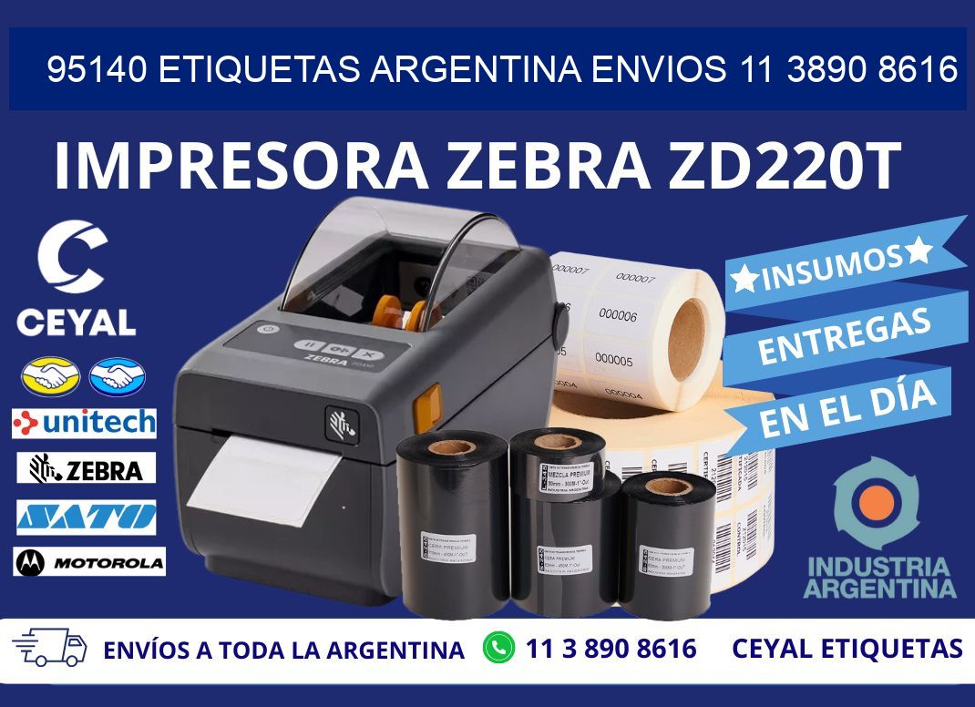 95140 ETIQUETAS ARGENTINA ENVIOS 11 3890 8616