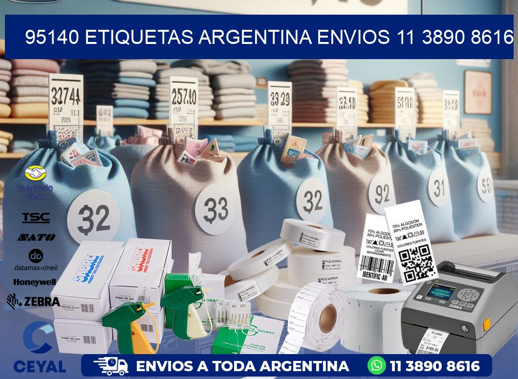 95140 ETIQUETAS ARGENTINA ENVIOS 11 3890 8616